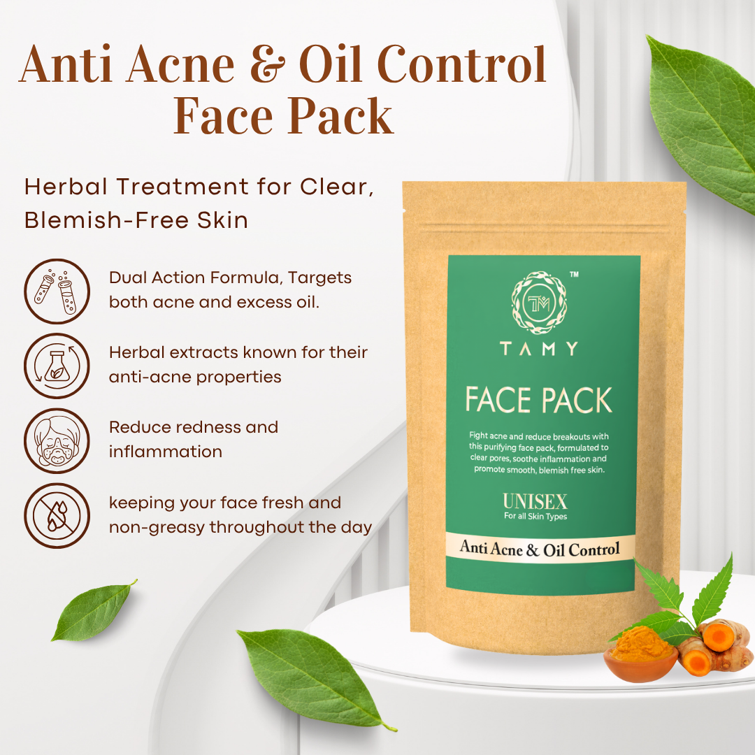 Anti Acne & Oil Control – Face Pack