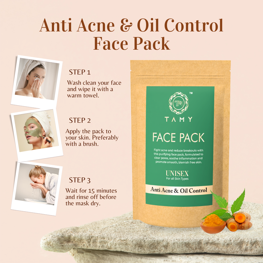 Anti Acne & Oil Control – Face Pack