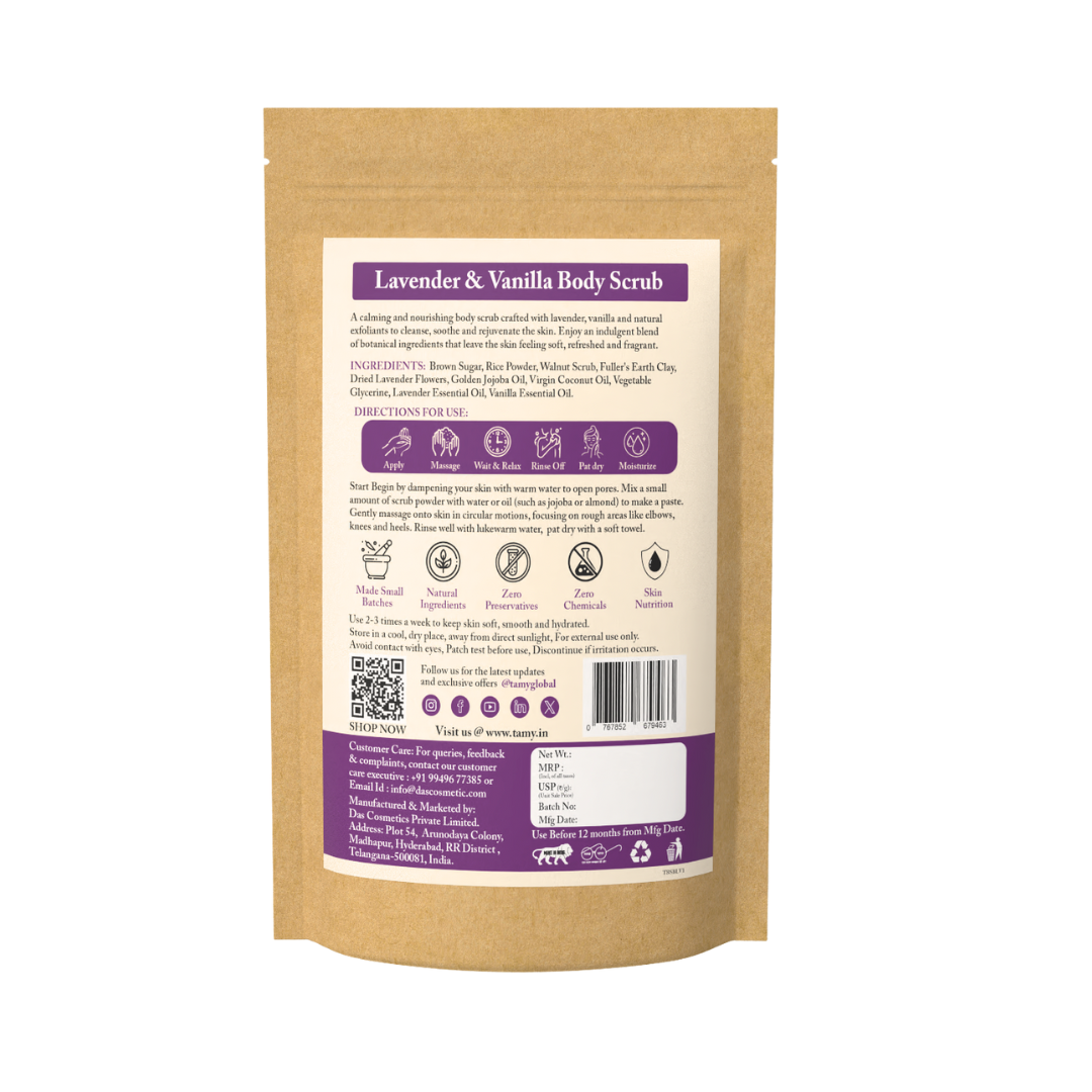 Lavender & Vanilla Scrub
