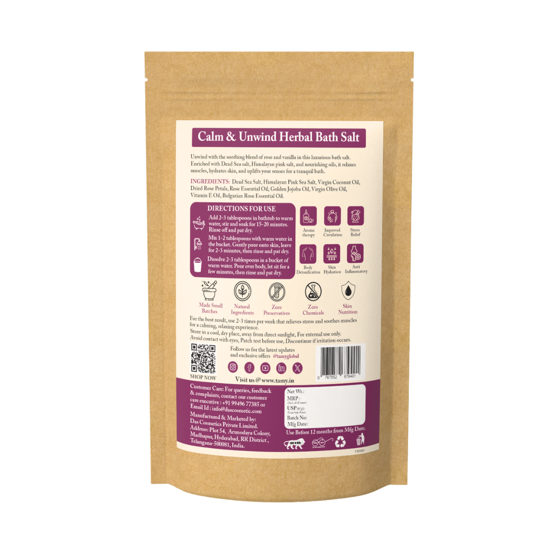 Rose & Vanilla - Bath Salt