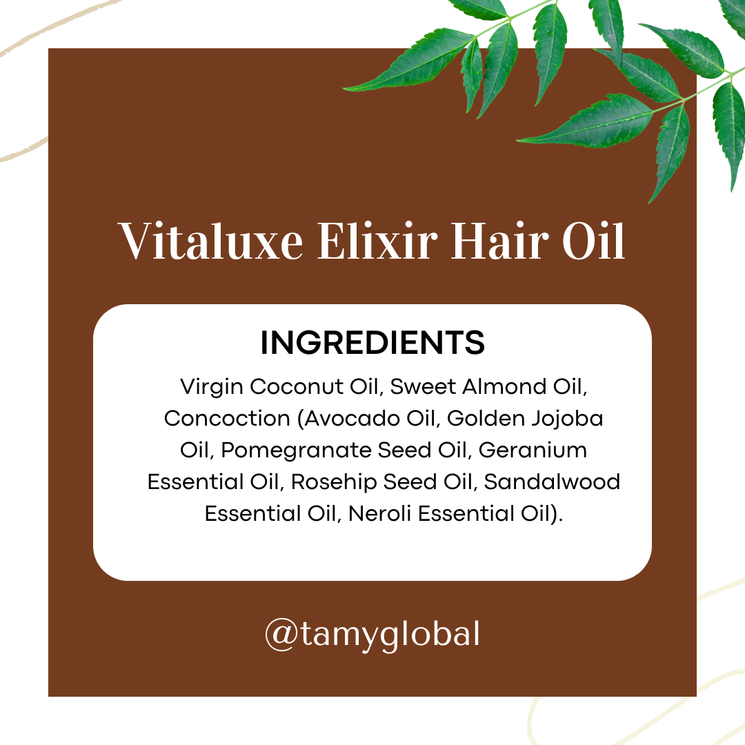 Vitaluxe Elixir - Hair Oil
