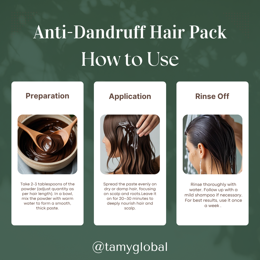 Anti Dandruff - Hair Pack