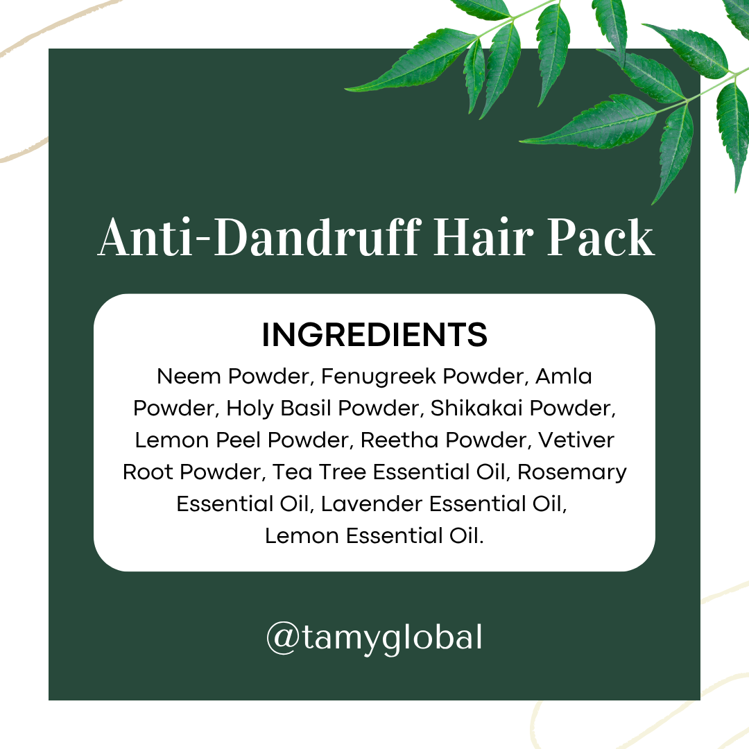 Anti Dandruff - Hair Pack