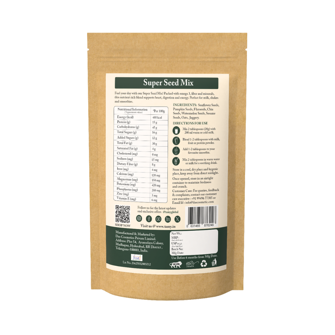 Omega3 & Fiber - Super Seed Mix