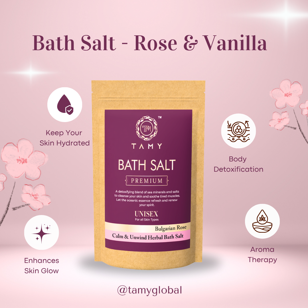 Rose & Vanilla - Bath Salt
