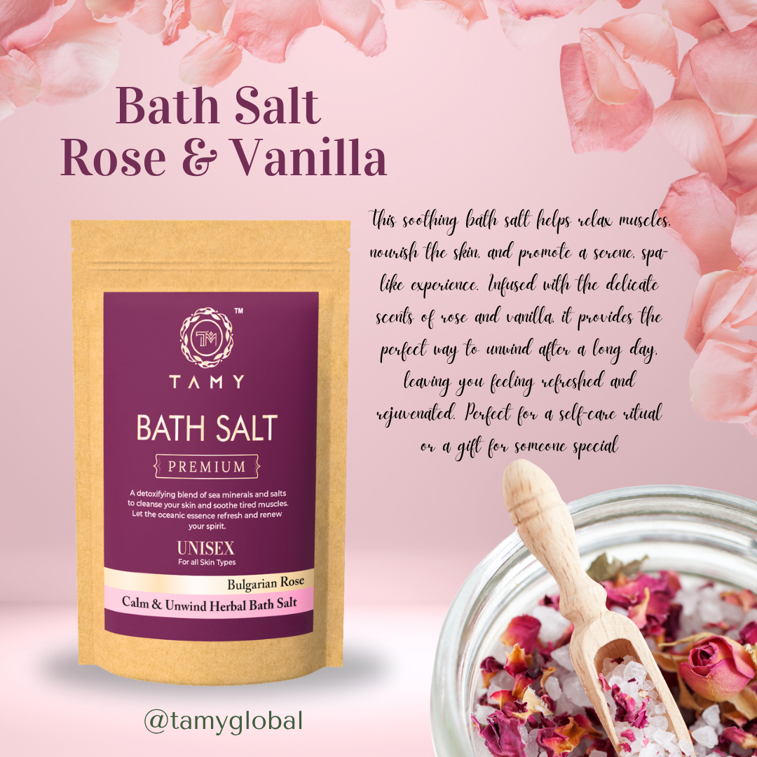 Rose & Vanilla - Bath Salt