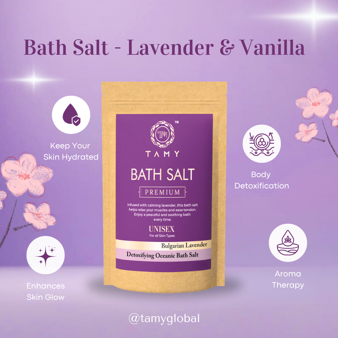 Lavender & Vanilla - Bath Salt