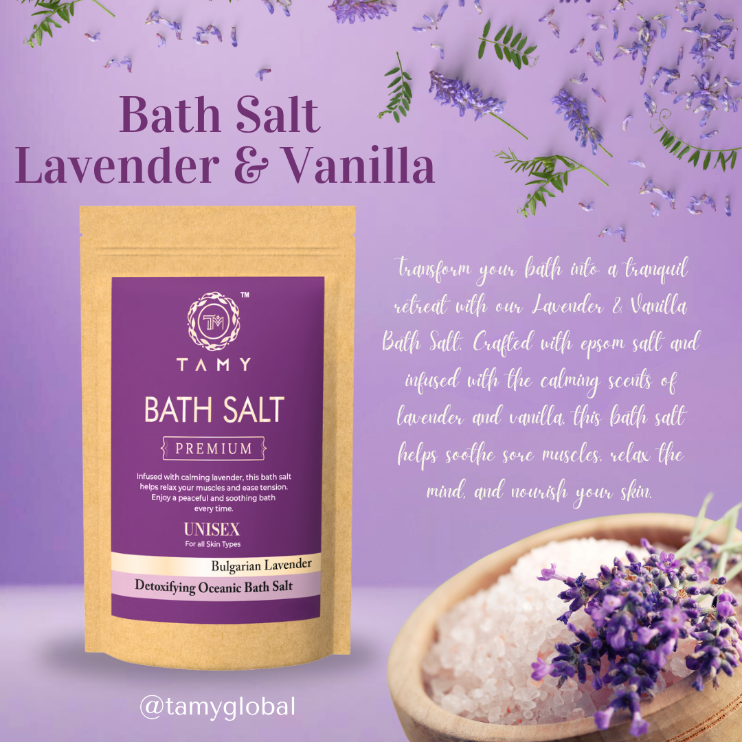 Lavender & Vanilla - Bath Salt