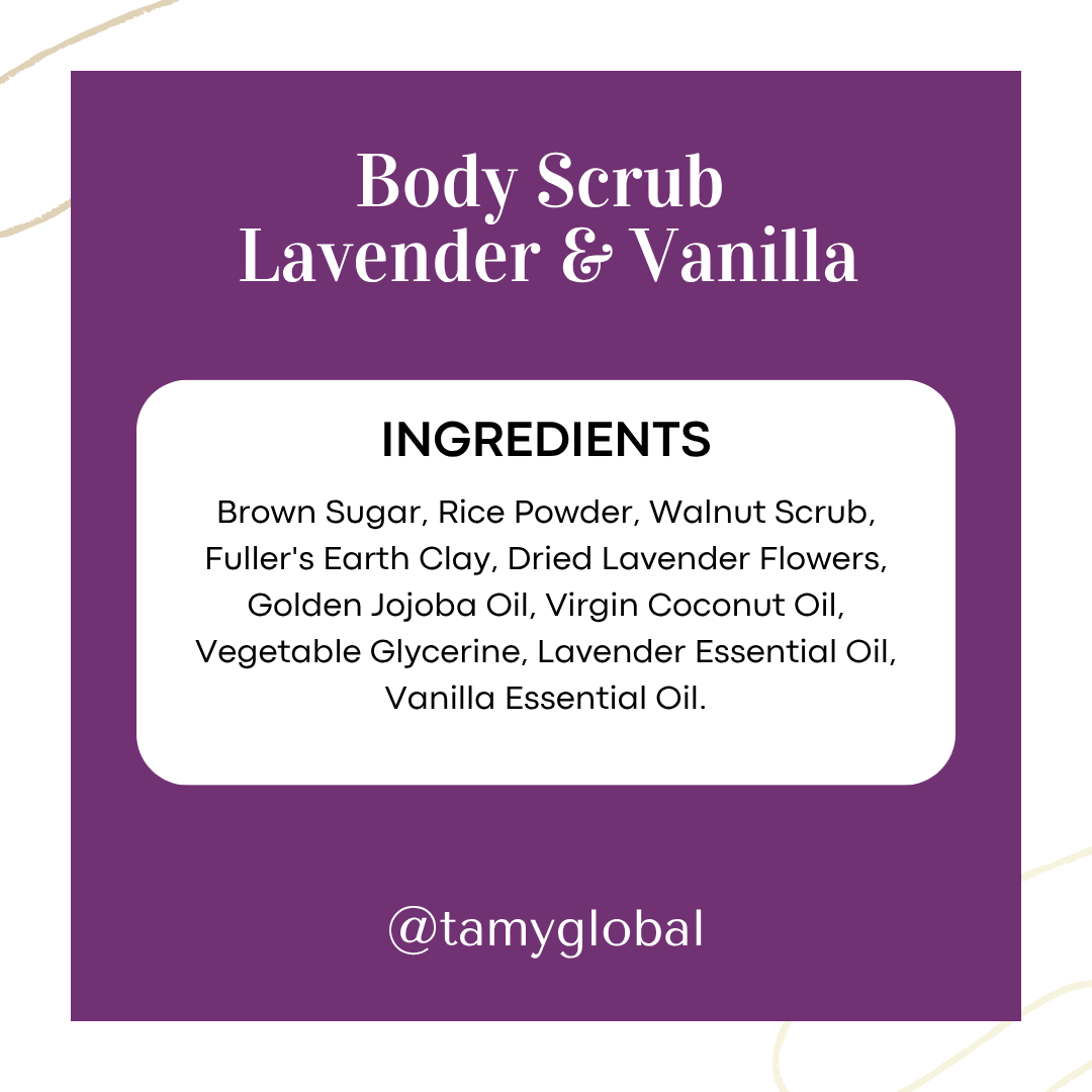 Lavender & Vanilla Scrub