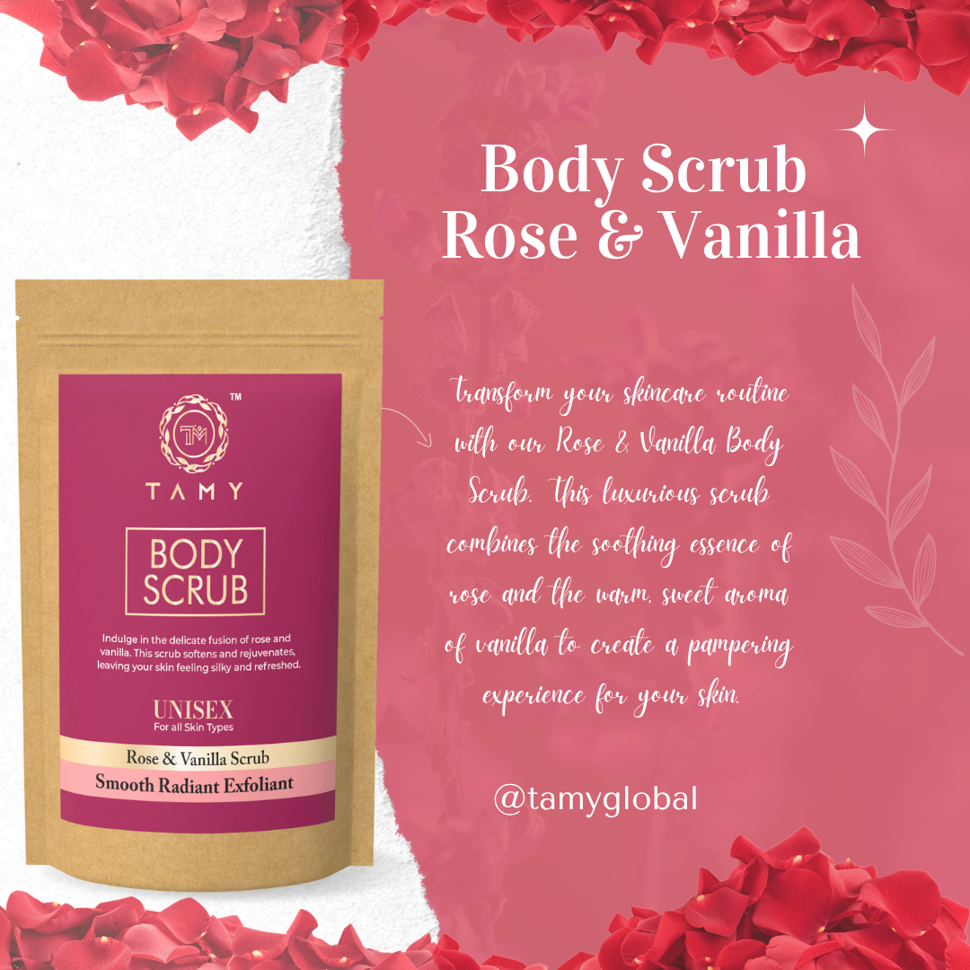 Rose  & Vanilla Scrub
