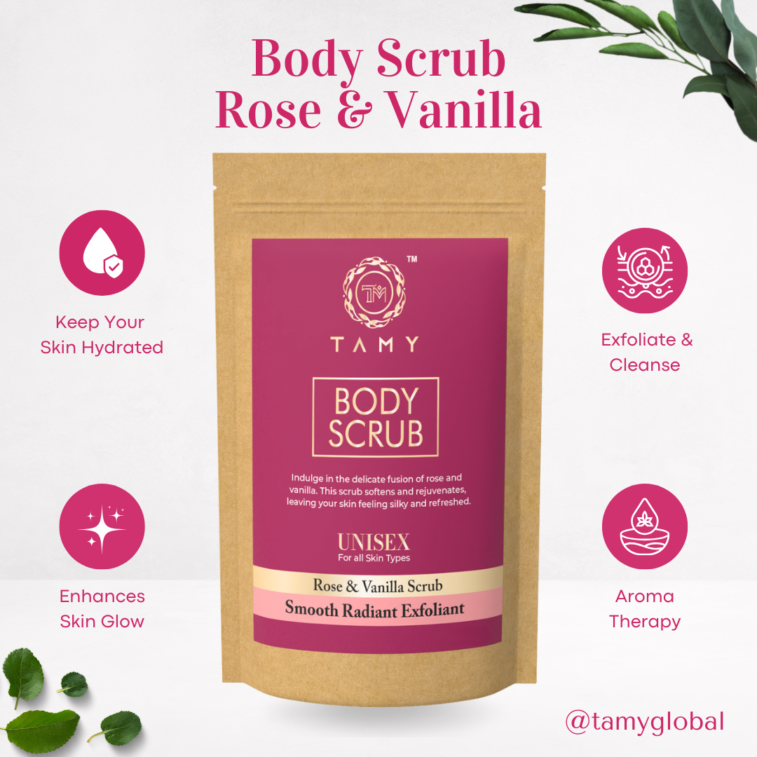 Rose  & Vanilla Scrub